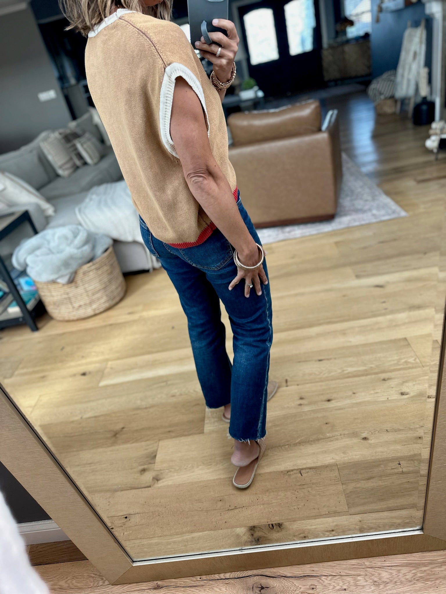 Make My Day Color Block Knit Top-Eesome-Anna Kaytes Boutique, Women's Fashion Boutique in Grinnell, Iowa