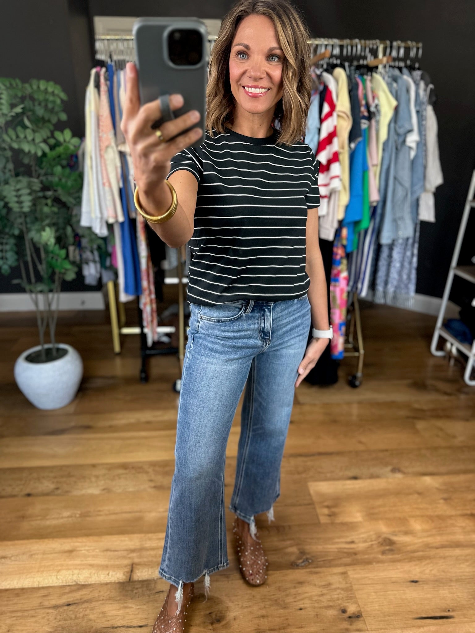 The Maddie Mid-Rise Vintage Flare Denim-Jeans-Flying Monkey-Anna Kaytes Boutique, Women's Fashion Boutique in Grinnell, Iowa