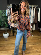 Wander Away Floral Long Sleeve Top-Long Sleeves-Fate-Anna Kaytes Boutique, Women's Fashion Boutique in Grinnell, Iowa