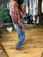 Wander Away Floral Long Sleeve Top-Long Sleeves-Fate-Anna Kaytes Boutique, Women's Fashion Boutique in Grinnell, Iowa