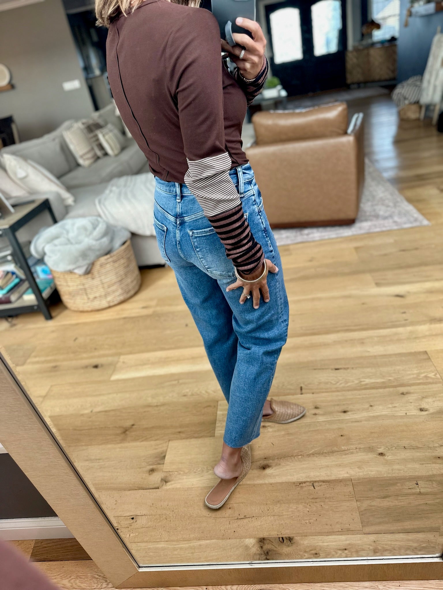 Heard From Me Long Sleeve Top-Doe & Rae-Anna Kaytes Boutique, Women's Fashion Boutique in Grinnell, Iowa