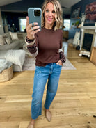Heard From Me Long Sleeve Top-Doe & Rae-Anna Kaytes Boutique, Women's Fashion Boutique in Grinnell, Iowa
