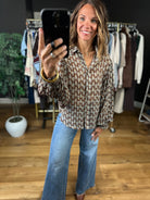 No Further Questions Button-Down Top-Long Sleeves-ee:some-Anna Kaytes Boutique, Women's Fashion Boutique in Grinnell, Iowa