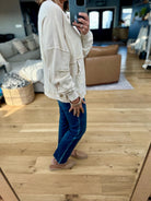 Let Me Guess Texture Combo Top-Easel-Anna Kaytes Boutique, Women's Fashion Boutique in Grinnell, Iowa