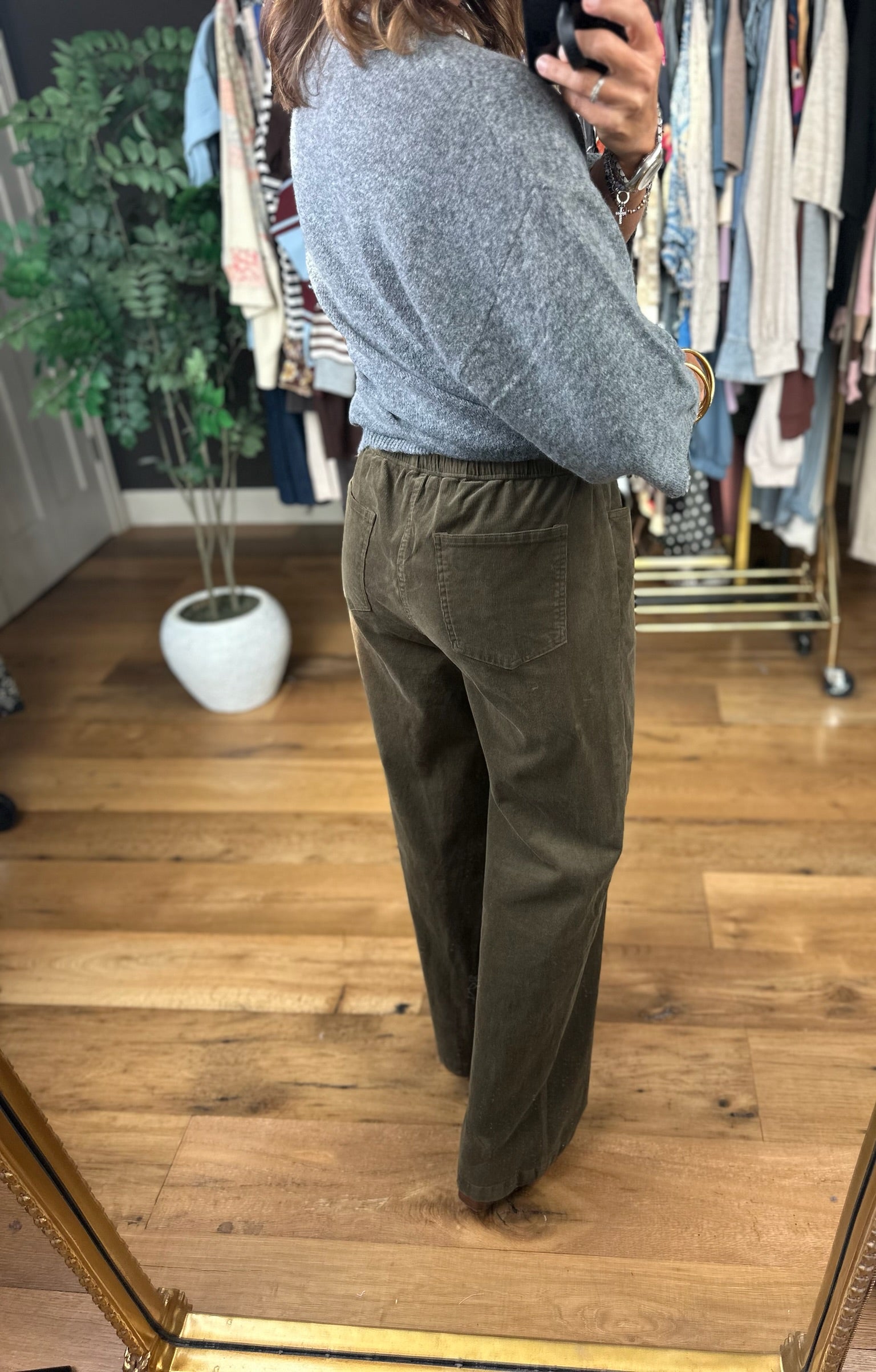 The Devon Wide-Leg Corduroy Pants-Pants-Be Cool-Anna Kaytes Boutique, Women's Fashion Boutique in Grinnell, Iowa