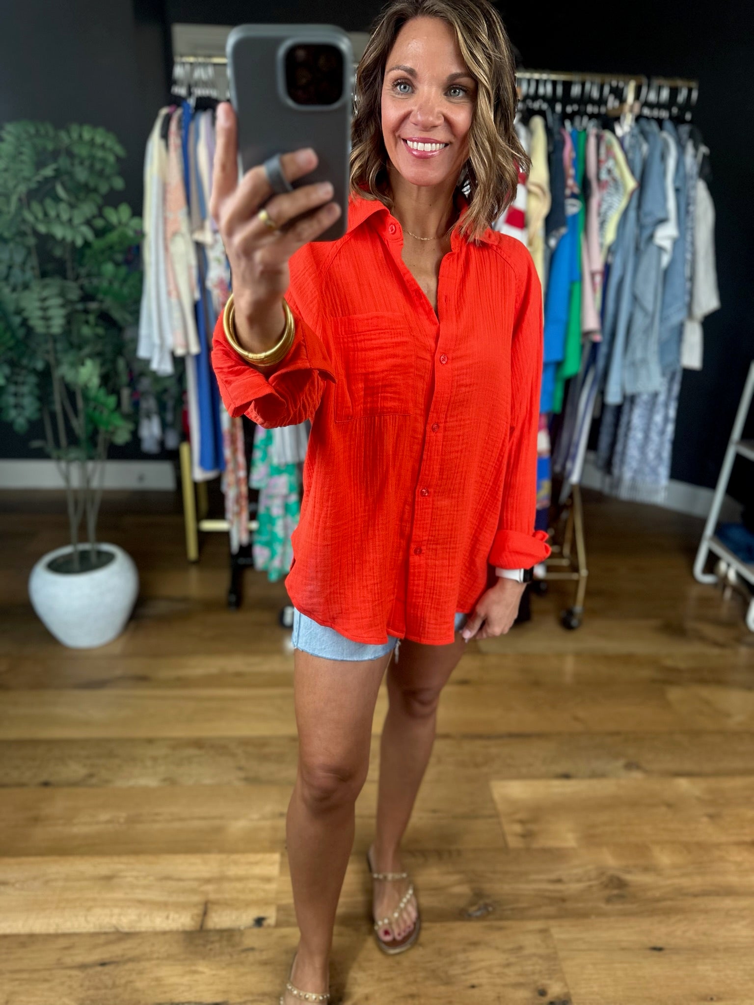 Z Supply The Perfect Airy Top-Long Sleeves-Z Supply-Anna Kaytes Boutique, Women's Fashion Boutique in Grinnell, Iowa