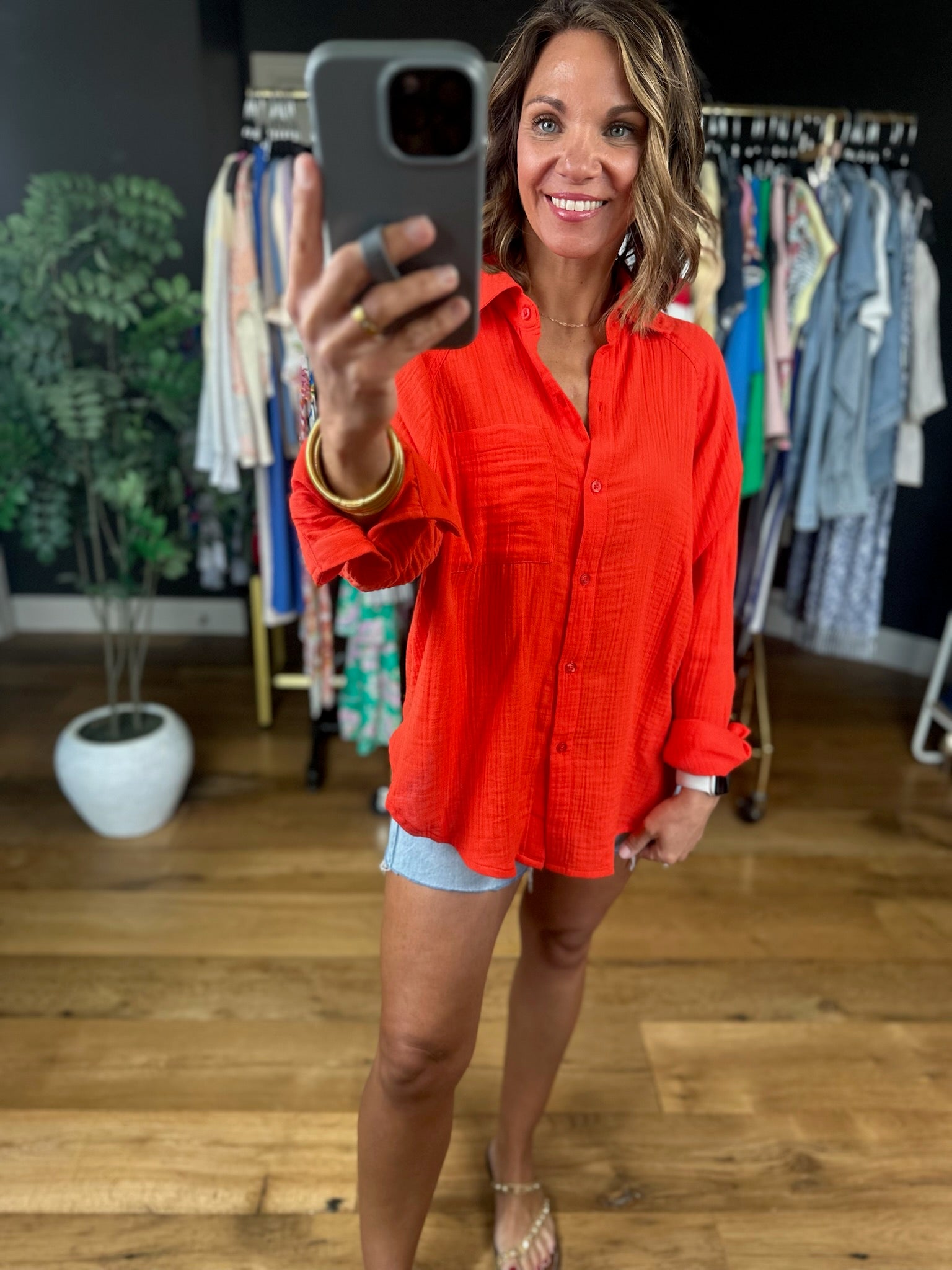 Z Supply The Perfect Airy Top-Long Sleeves-Z Supply-Anna Kaytes Boutique, Women's Fashion Boutique in Grinnell, Iowa