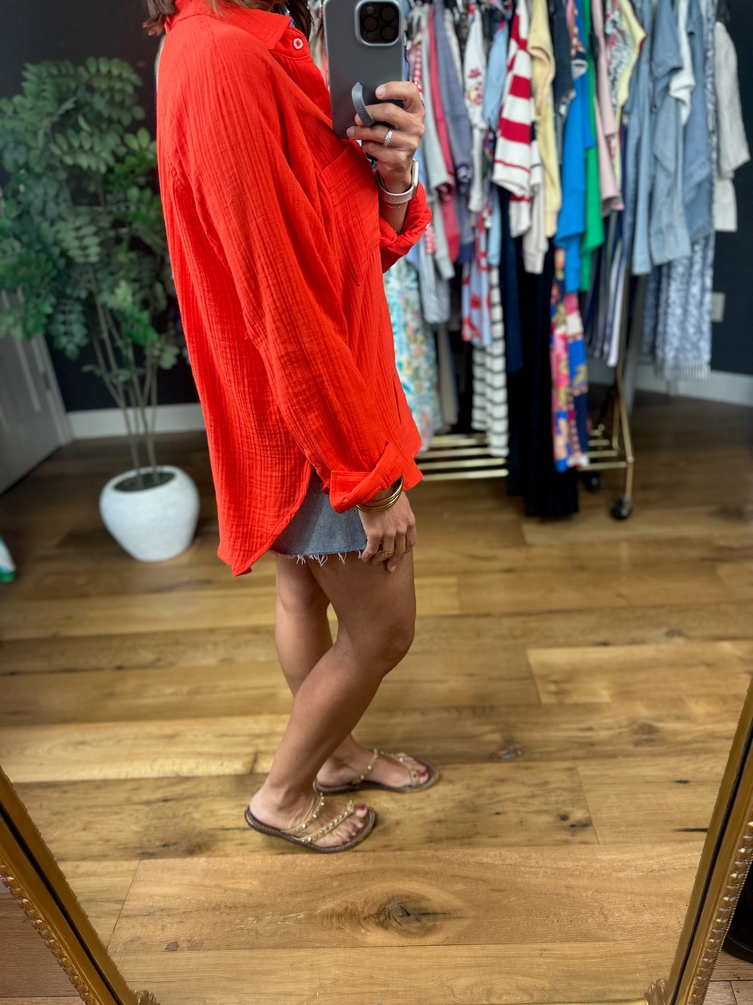 Z Supply The Perfect Airy Top-Long Sleeves-Z Supply-Anna Kaytes Boutique, Women's Fashion Boutique in Grinnell, Iowa