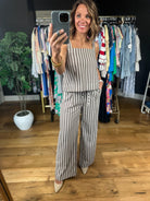 Place For Me Striped Linen Set-Sleeveless-Blu Pepper-Anna Kaytes Boutique, Women's Fashion Boutique in Grinnell, Iowa