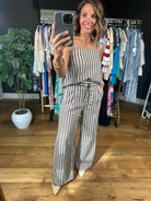 Place For Me Striped Linen Set-Sleeveless-Blu Pepper-Anna Kaytes Boutique, Women's Fashion Boutique in Grinnell, Iowa