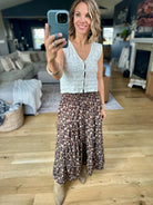 The Right Reasons Floral Maxi Skirt-Wishlist-Anna Kaytes Boutique, Women's Fashion Boutique in Grinnell, Iowa