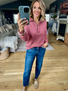 The Right Place Snap-Detail Pullover-Staccato-Anna Kaytes Boutique, Women's Fashion Boutique in Grinnell, Iowa