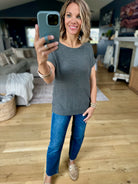 Should Be Me Short Sleeve Knit Top-Staccato-Anna Kaytes Boutique, Women's Fashion Boutique in Grinnell, Iowa