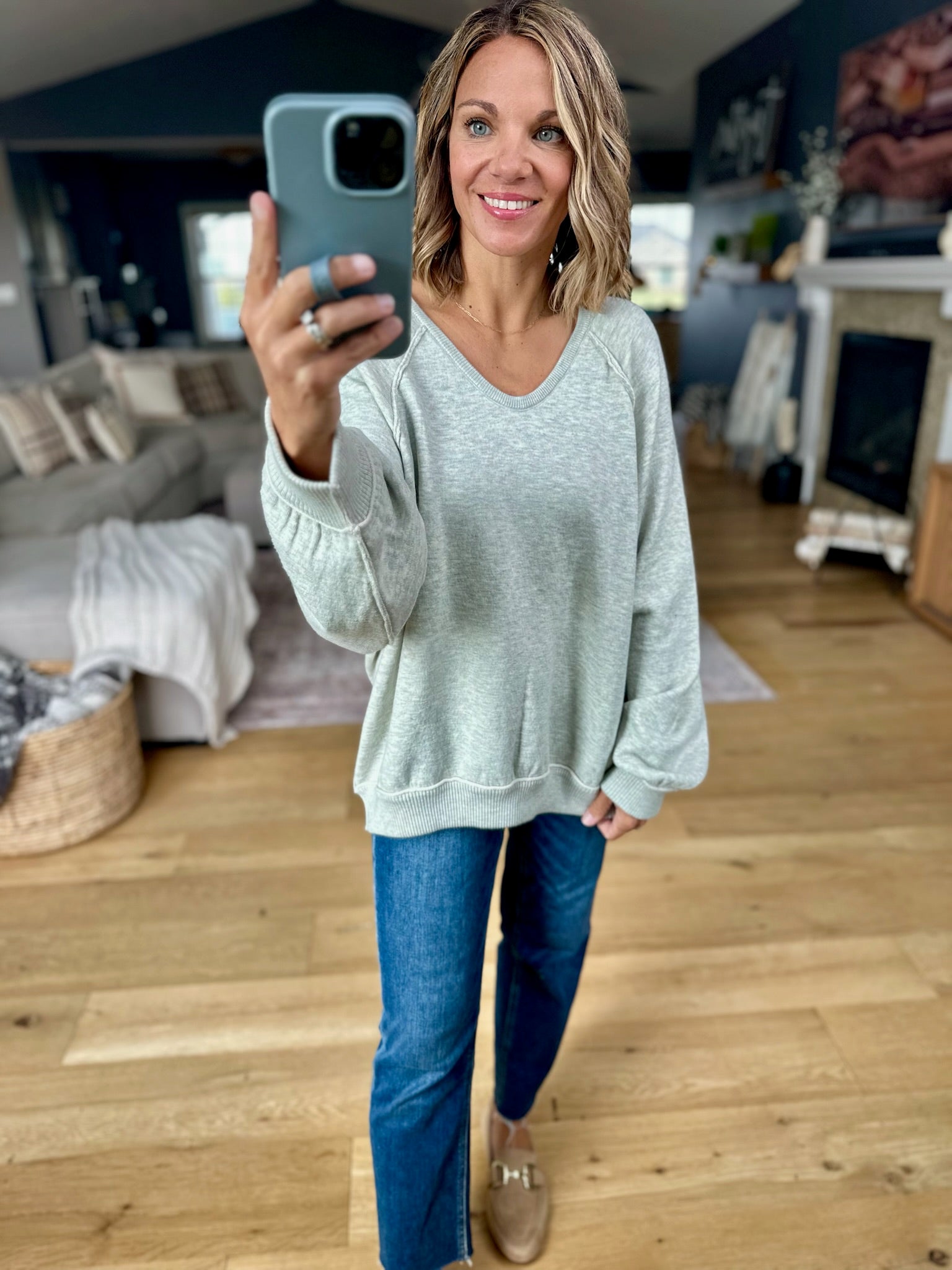 Work It Out Pullover Top-Sweaters-Anna Kaytes Boutique-Anna Kaytes Boutique, Women's Fashion Boutique in Grinnell, Iowa