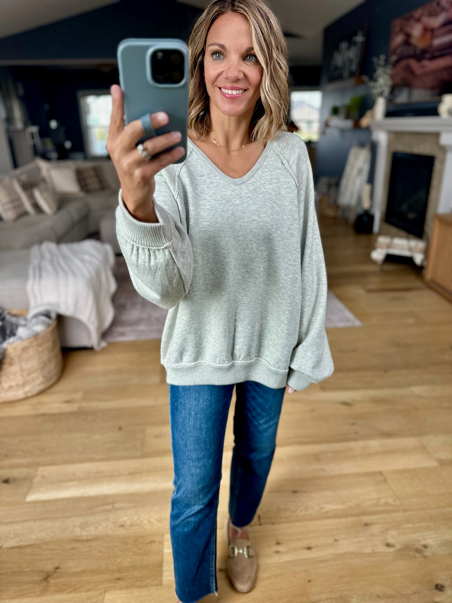 Work It Out Pullover Top-Sweaters-Anna Kaytes Boutique-Anna Kaytes Boutique, Women's Fashion Boutique in Grinnell, Iowa