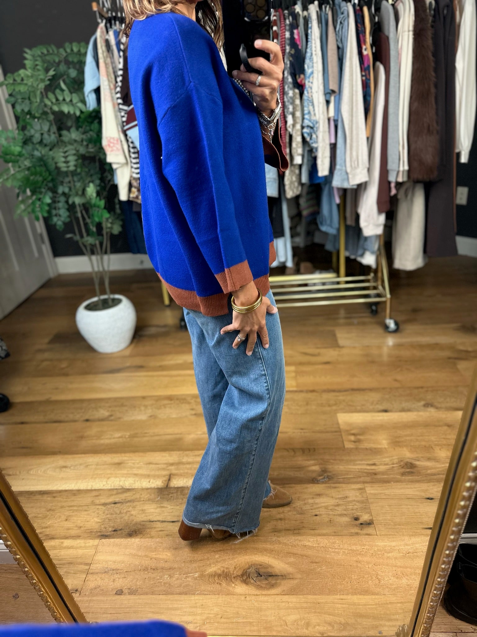 Best Decision Oversized Knit-Sweaters-She & Sky-Anna Kaytes Boutique, Women's Fashion Boutique in Grinnell, Iowa