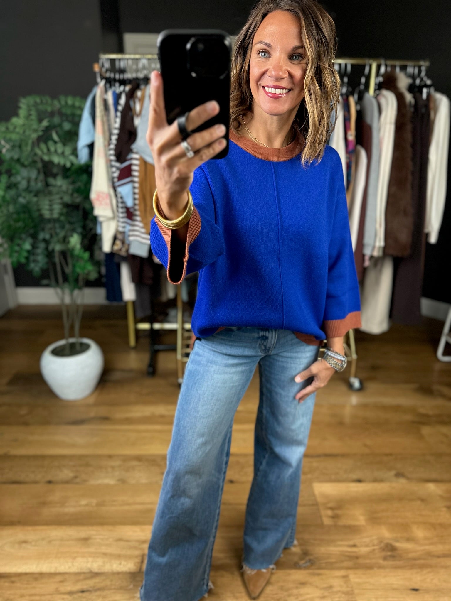 Best Decision Oversized Knit-Sweaters-She & Sky-Anna Kaytes Boutique, Women's Fashion Boutique in Grinnell, Iowa