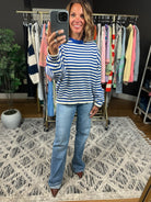 Chasing Dreams Striped Knit Sweater-Sweaters-Wishlist-Anna Kaytes Boutique, Women's Fashion Boutique in Grinnell, Iowa