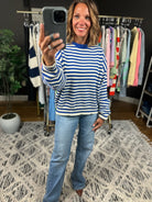 Chasing Dreams Striped Knit Sweater-Sweaters-Wishlist-Anna Kaytes Boutique, Women's Fashion Boutique in Grinnell, Iowa