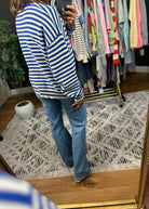 Chasing Dreams Striped Knit Sweater-Sweaters-Wishlist-Anna Kaytes Boutique, Women's Fashion Boutique in Grinnell, Iowa