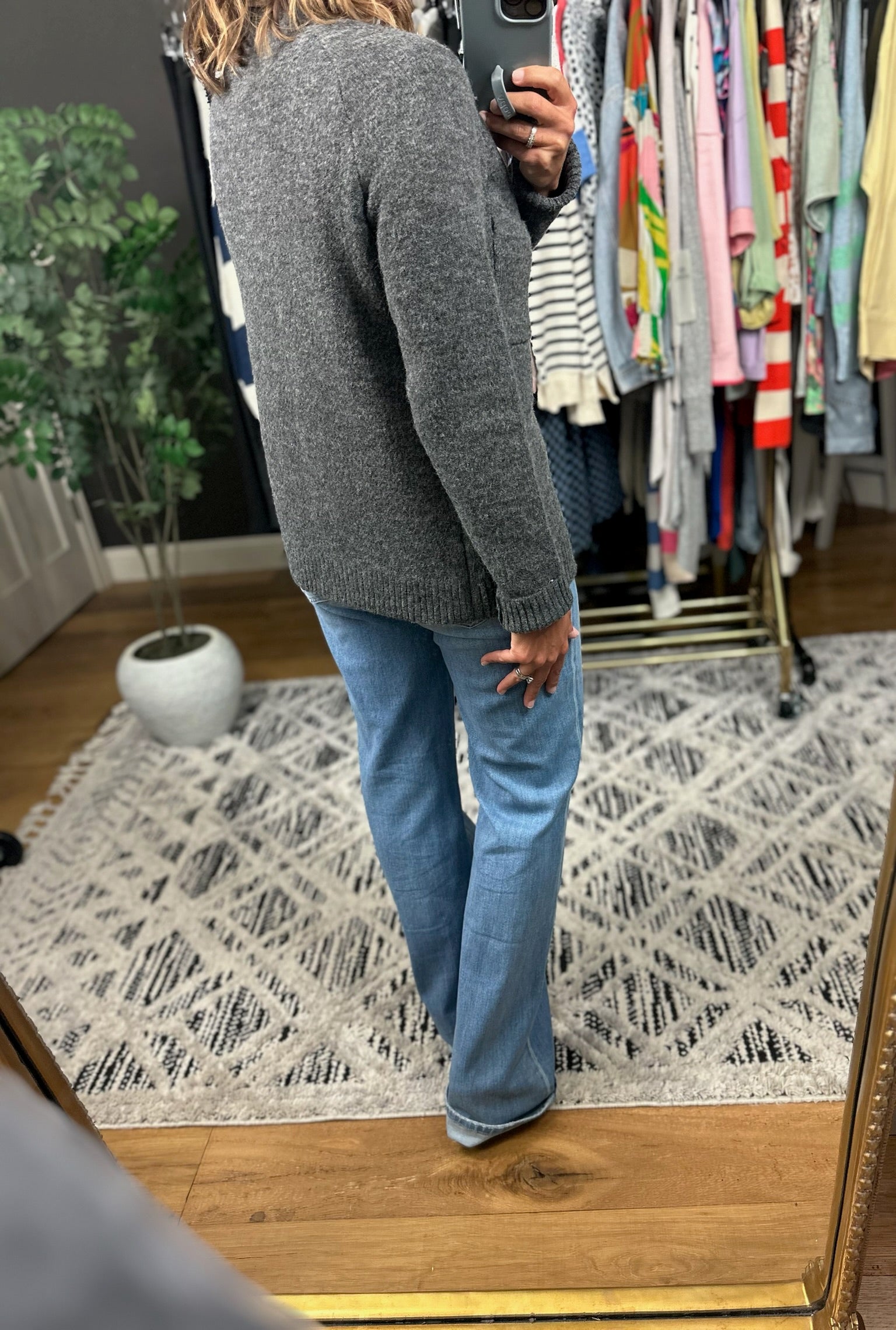 Making Time Button Cardigan-Sweaters-Staccato-Anna Kaytes Boutique, Women's Fashion Boutique in Grinnell, Iowa