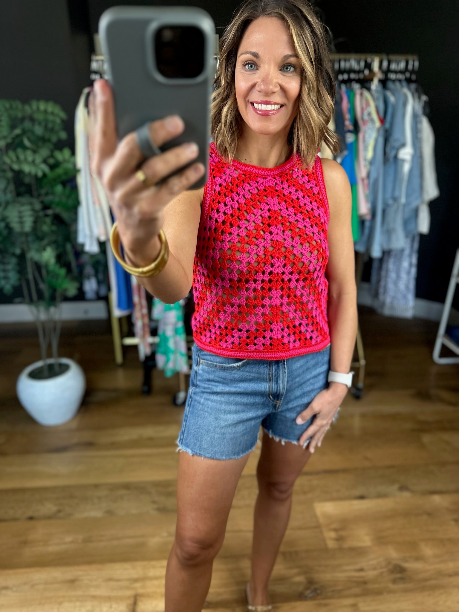 In My Time Combo Knit Top-Sleeveless-Fate-Anna Kaytes Boutique, Women's Fashion Boutique in Grinnell, Iowa