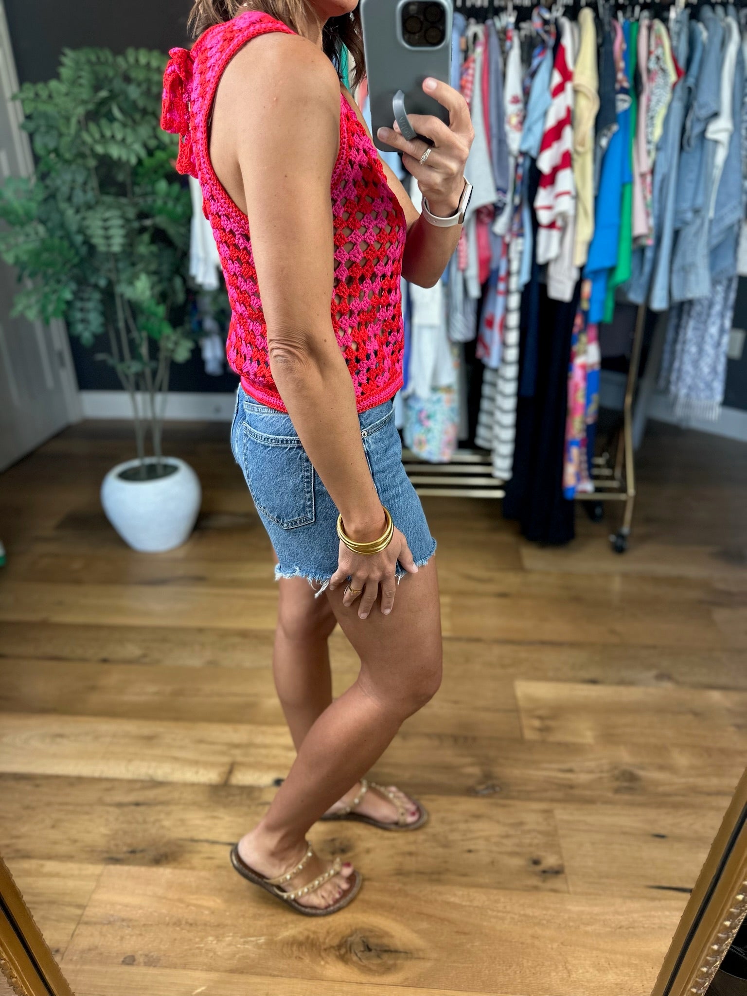 In My Time Combo Knit Top-Sleeveless-Fate-Anna Kaytes Boutique, Women's Fashion Boutique in Grinnell, Iowa