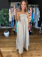 Where I'm From Smocked Pocket Dress-Dresses-Blu Pepper-Anna Kaytes Boutique, Women's Fashion Boutique in Grinnell, Iowa