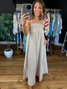 Where I'm From Smocked Pocket Dress-Dresses-Blu Pepper-Anna Kaytes Boutique, Women's Fashion Boutique in Grinnell, Iowa