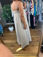 Where I'm From Smocked Pocket Dress-Dresses-Blu Pepper-Anna Kaytes Boutique, Women's Fashion Boutique in Grinnell, Iowa