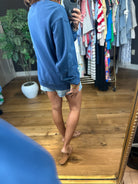 Z Supply American Boyfriend Sweatshirt-Sweaters-Z Supply-Anna Kaytes Boutique, Women's Fashion Boutique in Grinnell, Iowa