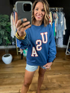 Z Supply American Boyfriend Sweatshirt-Sweaters-Z Supply-Anna Kaytes Boutique, Women's Fashion Boutique in Grinnell, Iowa