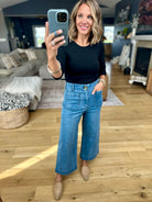 The Ophelia Wide-Leg Denim 2.0-Eesome-Anna Kaytes Boutique, Women's Fashion Boutique in Grinnell, Iowa
