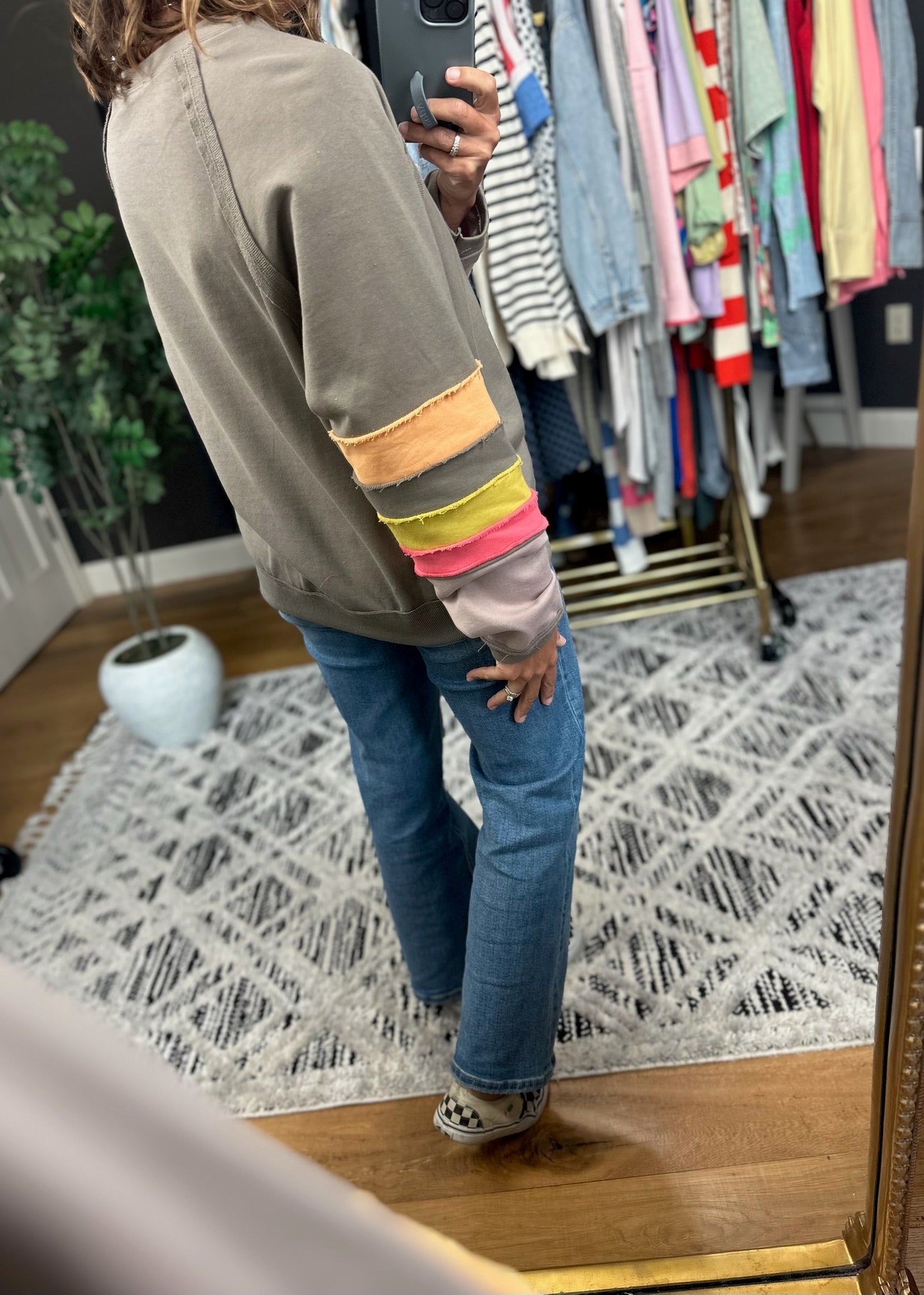 Best Of The Best Crew Top-Long Sleeves-Easel-Anna Kaytes Boutique, Women's Fashion Boutique in Grinnell, Iowa