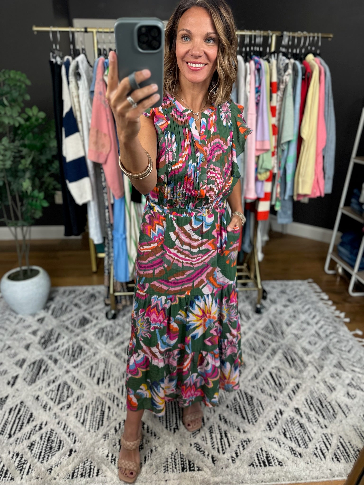 High Expectations Pocket Maxi Dress-Dresses-THML-Anna Kaytes Boutique, Women's Fashion Boutique in Grinnell, Iowa