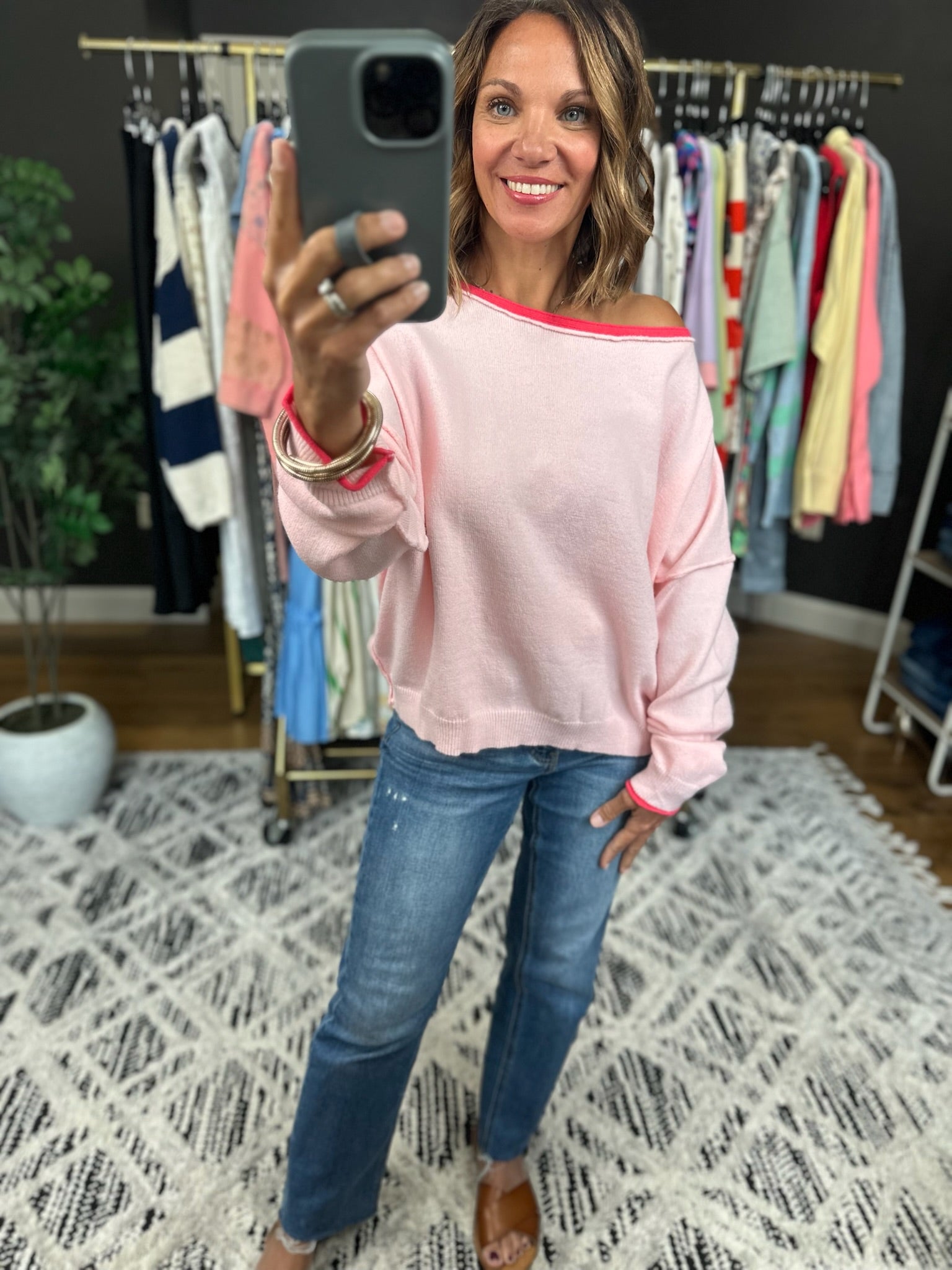 What You've Been Told Lightweight Knit-Sweaters-Wishlist-Anna Kaytes Boutique, Women's Fashion Boutique in Grinnell, Iowa