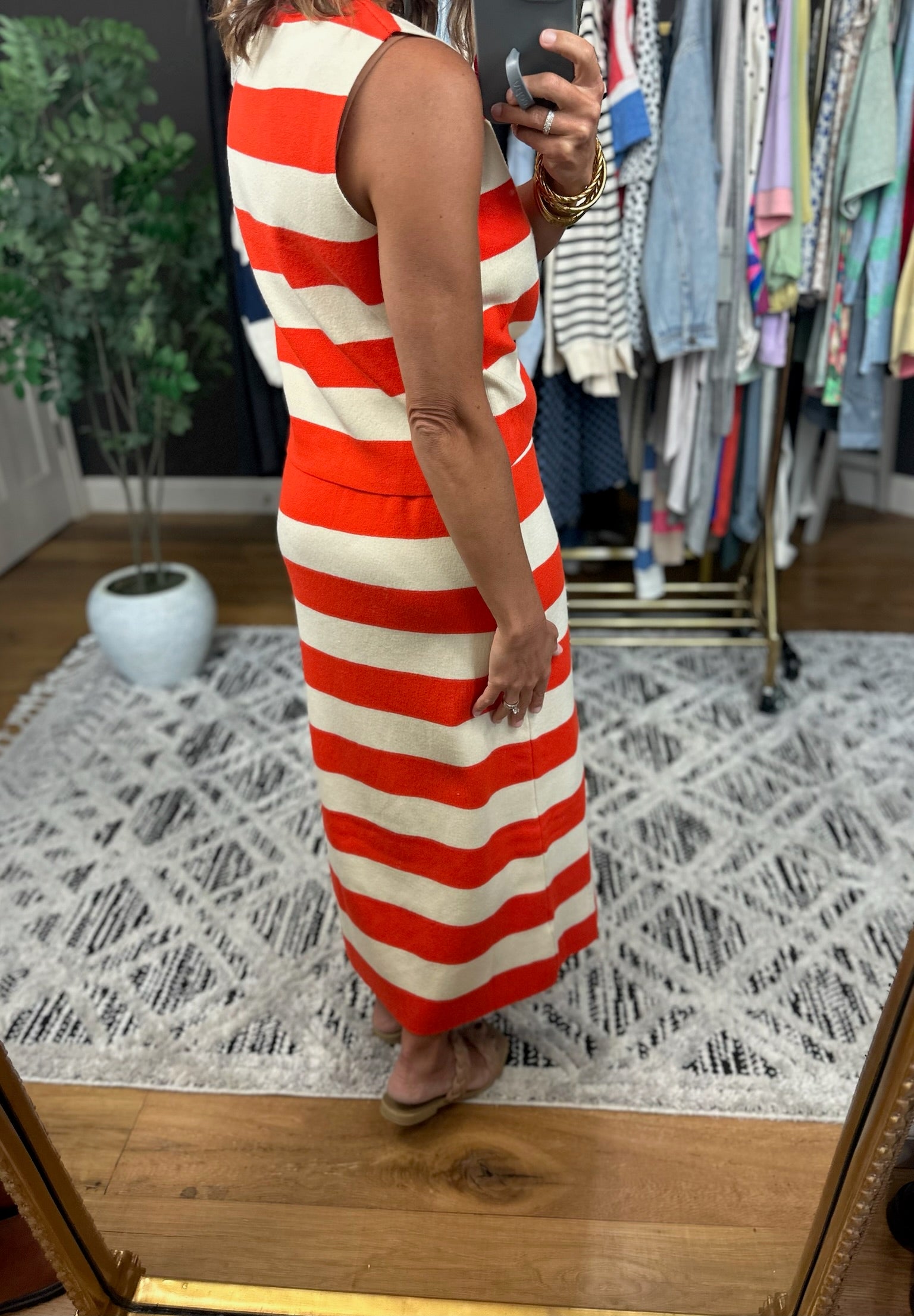 Play It Safe Sweater Tank + Skirt Set-Dresses-Wishlist-Anna Kaytes Boutique, Women's Fashion Boutique in Grinnell, Iowa