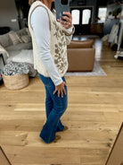 Hearth Glow Crochet Knit Vest-Anniewear-Anna Kaytes Boutique, Women's Fashion Boutique in Grinnell, Iowa