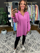 Come Along Ribbed Flowy Top-Long Sleeves-Mono B-Anna Kaytes Boutique, Women's Fashion Boutique in Grinnell, Iowa