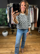 Following Love Quilted Top-Sweaters-Umgee-Anna Kaytes Boutique, Women's Fashion Boutique in Grinnell, Iowa