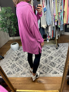 Come Along Ribbed Flowy Top-Long Sleeves-Mono B-Anna Kaytes Boutique, Women's Fashion Boutique in Grinnell, Iowa