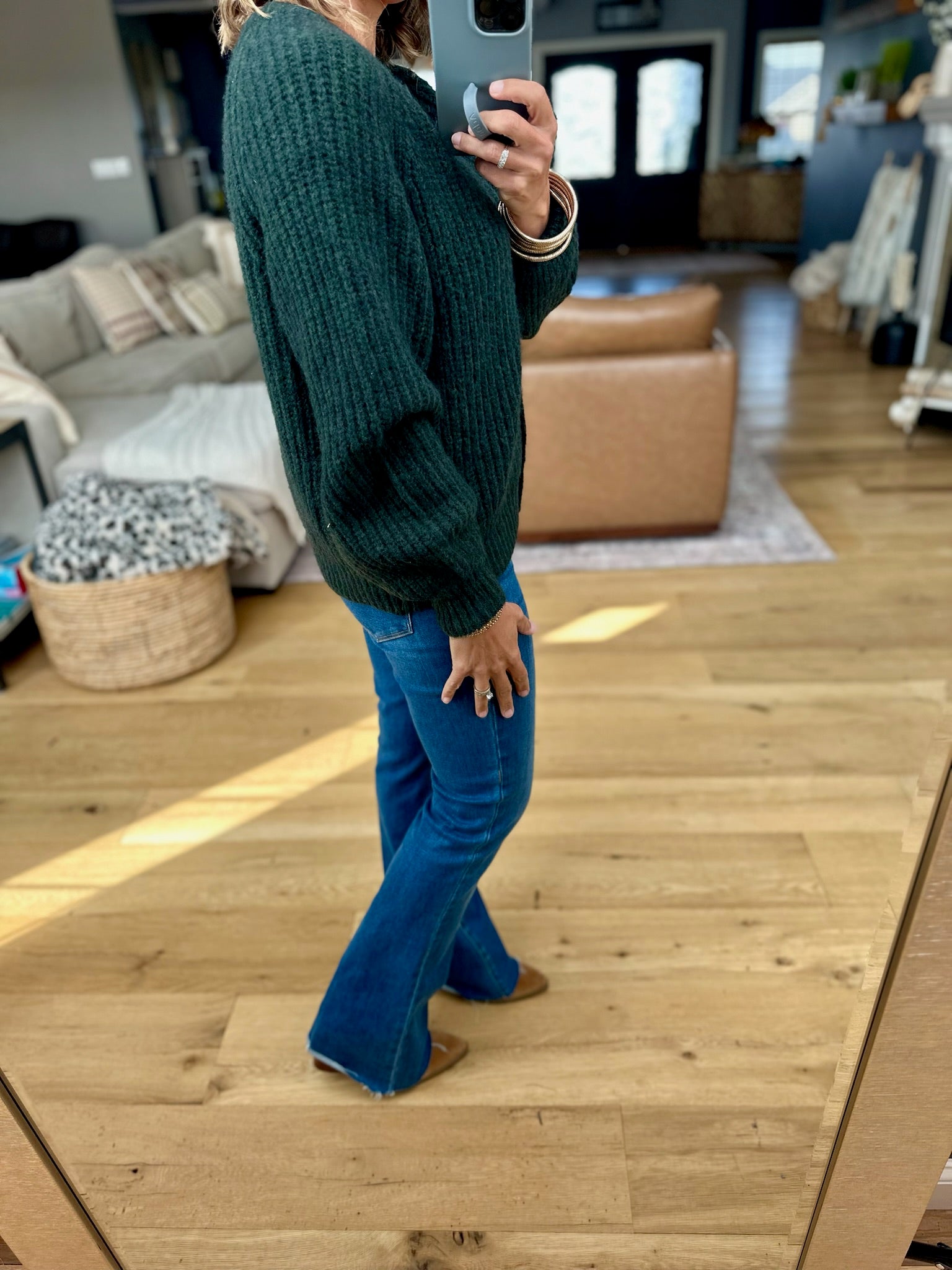Feelings For Fall Knit Button-Down Cardigan-In Loom-Anna Kaytes Boutique, Women's Fashion Boutique in Grinnell, Iowa