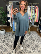 Come Along Ribbed Flowy Top-Long Sleeves-Mono B-Anna Kaytes Boutique, Women's Fashion Boutique in Grinnell, Iowa