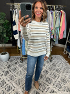 Believe In You Striped Knit Sweater-Sweaters-Staccato-Anna Kaytes Boutique, Women's Fashion Boutique in Grinnell, Iowa
