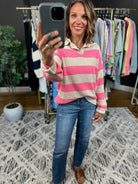 All Worthwhile Striped Sweater-Sweaters-Wishlist-Anna Kaytes Boutique, Women's Fashion Boutique in Grinnell, Iowa
