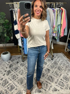 Simple Problems Crew Tee-Short Sleeves-Be Cool-Anna Kaytes Boutique, Women's Fashion Boutique in Grinnell, Iowa