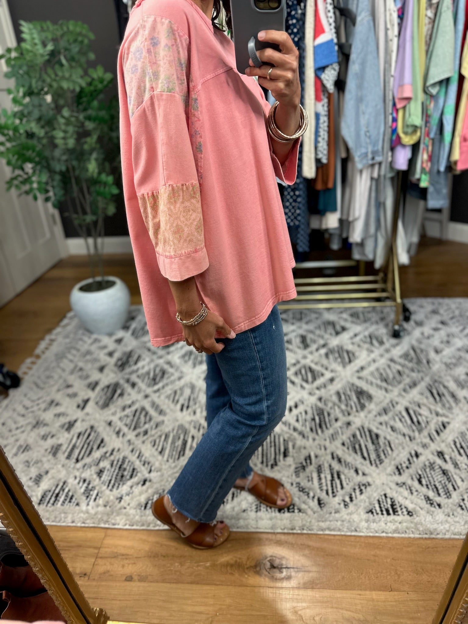 On Your Side Boxy Tee-Short Sleeves-Easel-Anna Kaytes Boutique, Women's Fashion Boutique in Grinnell, Iowa