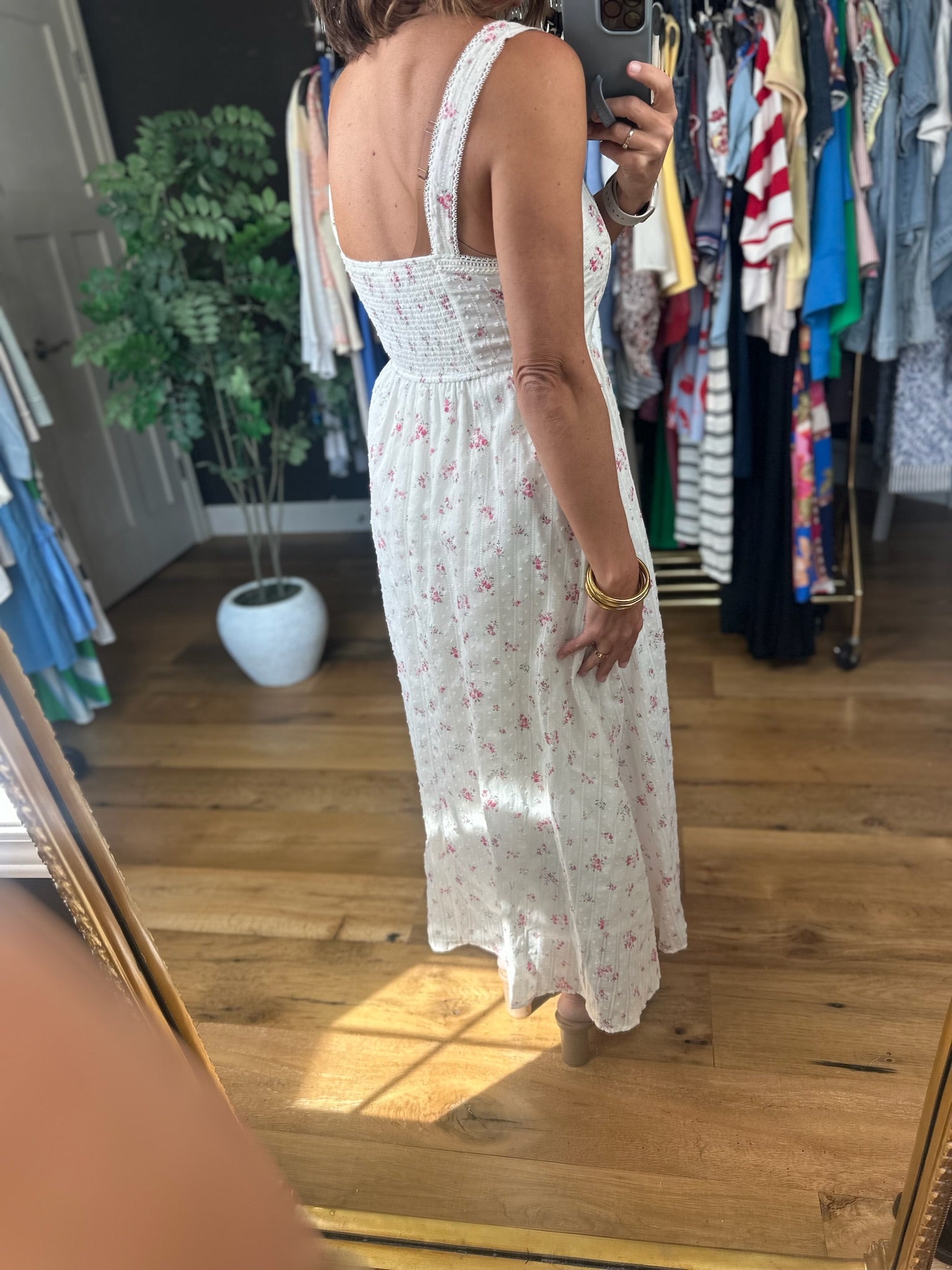 Moments In The Meadow Floral Dress-Dresses-Blu Pepper-Anna Kaytes Boutique, Women's Fashion Boutique in Grinnell, Iowa