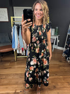 The Day We Met Floral Midi Dress - Black-Blu Pepper-Anna Kaytes Boutique, Women's Fashion Boutique in Grinnell, Iowa