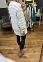 Dream Come True Checkered Cardigan - Cream/Taupe-Wishlist-Anna Kaytes Boutique, Women's Fashion Boutique in Grinnell, Iowa